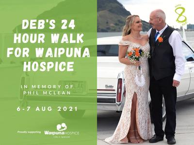 Debs 24hr walk for Waipuna Hospice
