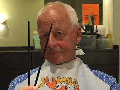 Tony Clear fundraising for FoodShare - CEO CookOff