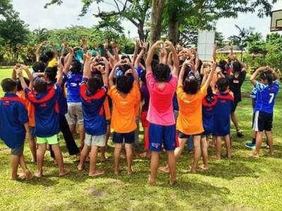 Donations towards sports gear for kids at Samoa Victim Support Group