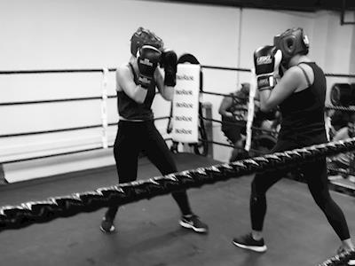 Rosie *Insert Fighter Name Here* Horsfall - Blue Team - IT Heavy Hitters