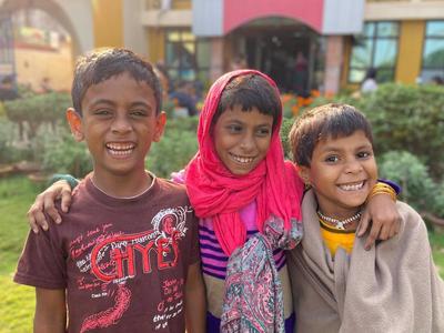 Joy ride. Get on your bike to support kids in India.