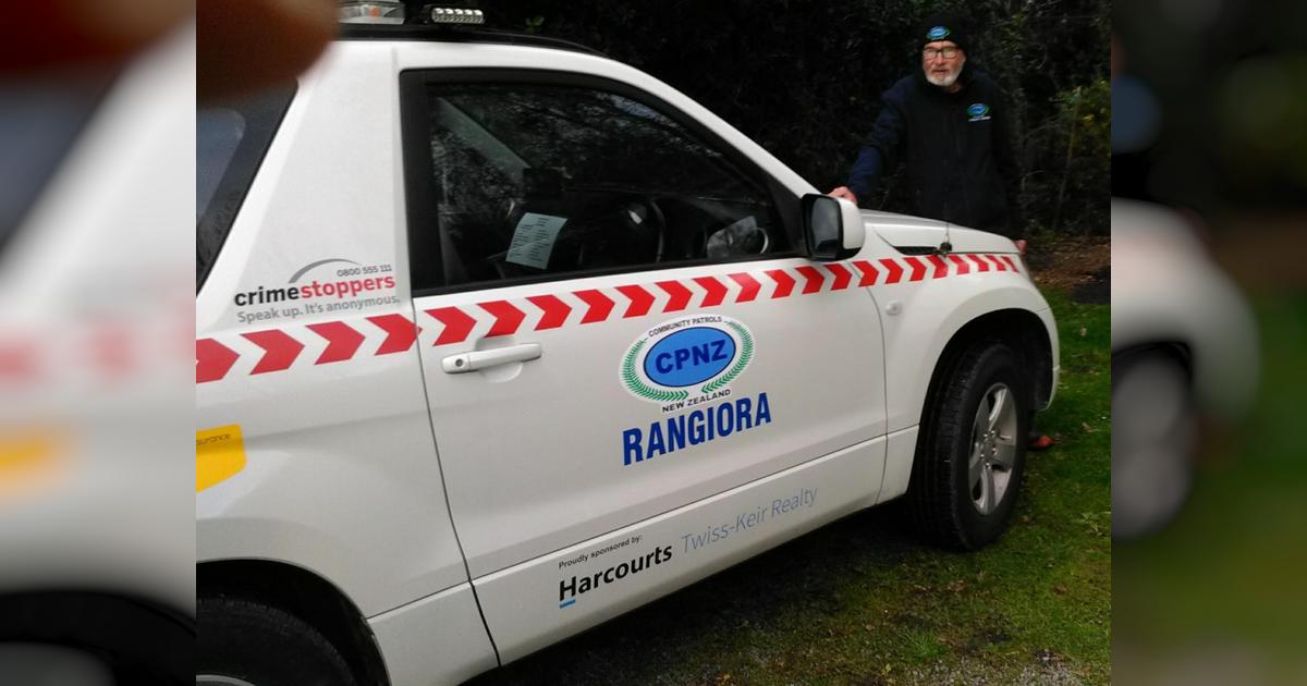 Rangiora Community Patrol Givealittle