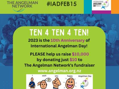 TEN 4 TEN 4 TEN - 4 ANGELMAN SYNDROME!