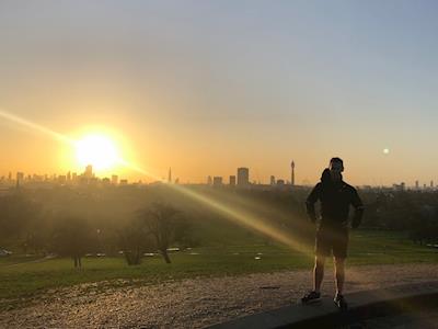 Simon Runs a Marathon To Raise Awareness of Domestic Abuse