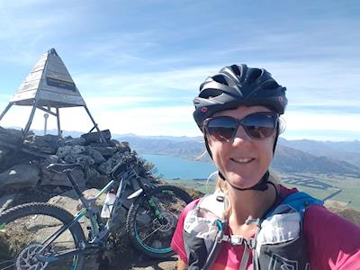 Shelley is climbing for So They Can