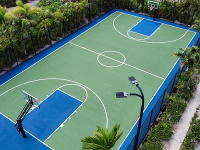 New Basketball Court for Hampton Hill School