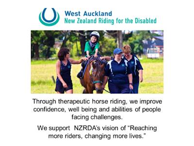 Running for West Auckland Riding for the Disabled