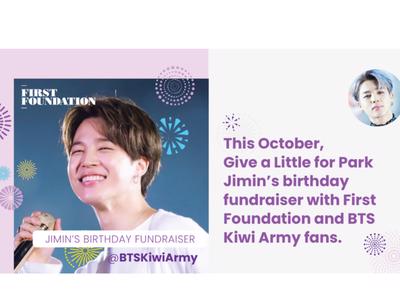Jimin for First Foundation NZ