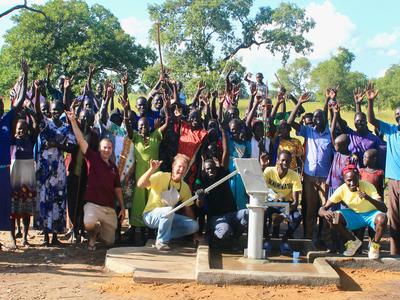 Marathon for water wells in South Sudan