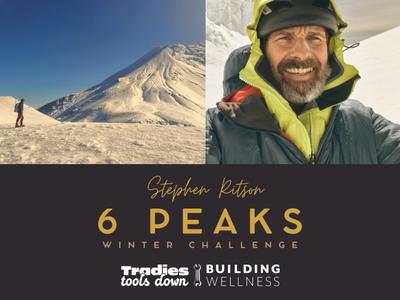 Stephen Ritson's Six Peaks Winter Challenge for Mental Health