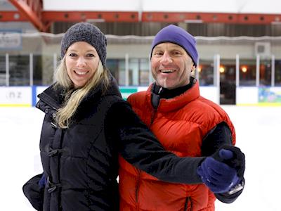 Stars on Ice – Alana (Bridgestone) and Steve (AJ Hackett)