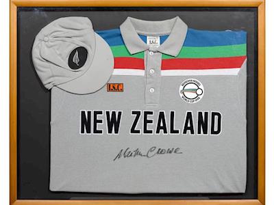 Bringing Martin Crowe's Cricket Memorabilia Back Home To NZ