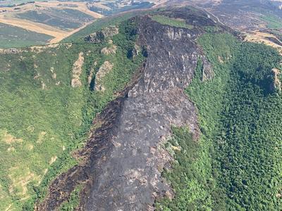 Ōhinetahi Reserve Fire Damage