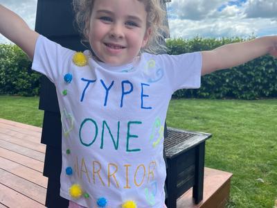 Zoe’s run for type one diabetes