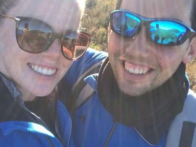 Luke and Rachel Run for Parent to Parent