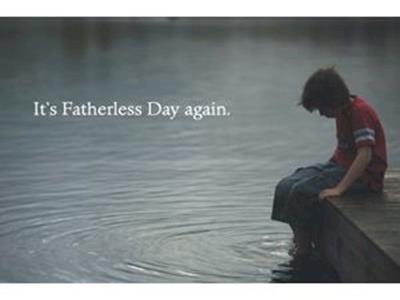 Its fatherless day again - every boy needs a dad