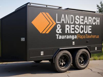 Tauranga LandSAR's New Equipment Trailer