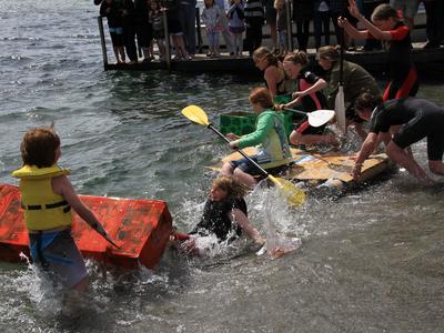Kahu Youth's Annual Cardboard Boat Race ⎈🏴‍☠️⚓️