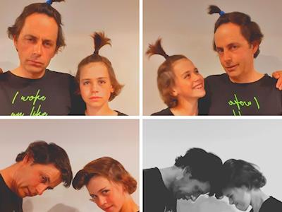 William and Carl SHAVE THE DAY for Cancer Society