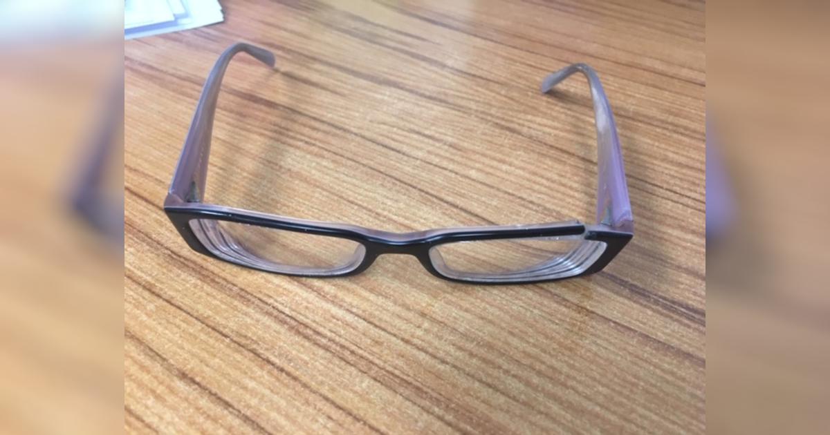 Broken glasses..... Doggos fault Givealittle