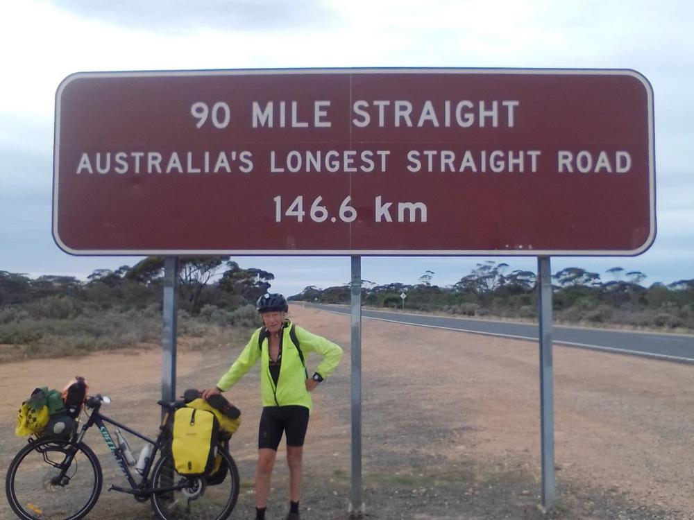 Across Australia on a bike Givealittle