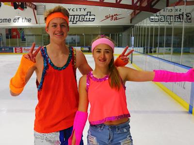 Jorja and CJ proudly sponsored by Naylor Love and Fetch Clothing