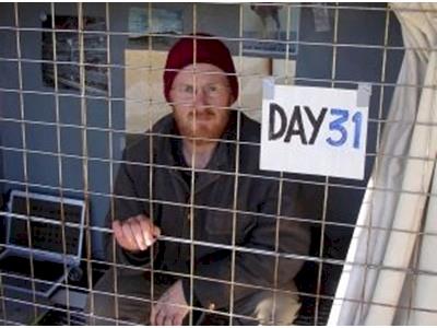 Carl Scott: One man's protest for battery hens