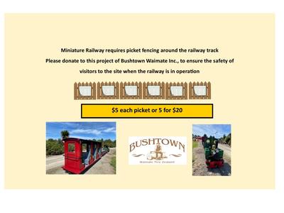 Picket fencing to create safe environment around the railway track