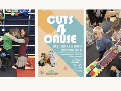 Cuts for a Cause 2024 - Haircuts for Conductive Education Taranaki Trust