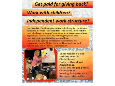 Help us train more Hearing Educators