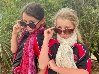 Schools Challenge - Kath and Kim (Ruby & Greta)