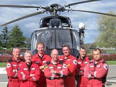 Team 'Rescue Heli' for the Hawke's Bay Marathon / Half / 10km