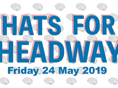 Wear a hat for Headway...