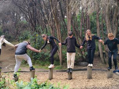 I am stepping out of my comfort zone, aiming high to reach my goals