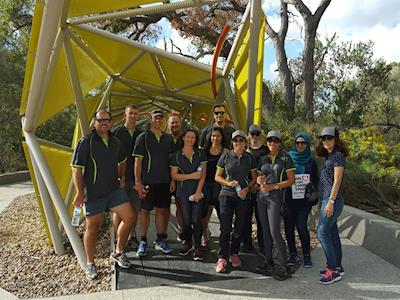 MiX Telematics Road Safety Week Team Walk