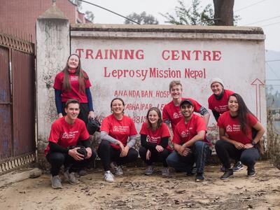 Conquering Baldwin Street to help eliminate leprosy