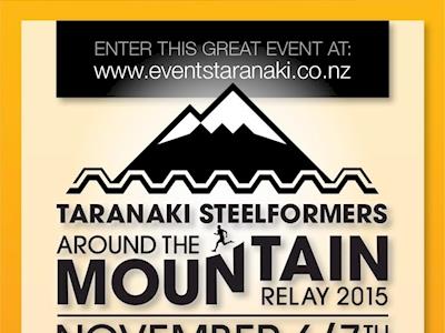 Taranaki Steelformers Around the Mountain Relay