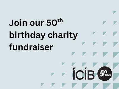 ICIB’s 50th birthday fundraiser
