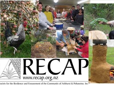 RECAP- The Society for the Resilience and Engagement of the Communities of Ashhurst and Pohangina Inc.