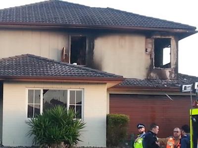 Family Destroyed by Fire at Christmas