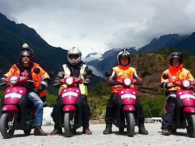 Super Scooter Charity Rides Over the Alps