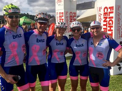 Team BNZ K2 / K1 Cycle Challenge - supporting Heart Foundation and Youthline