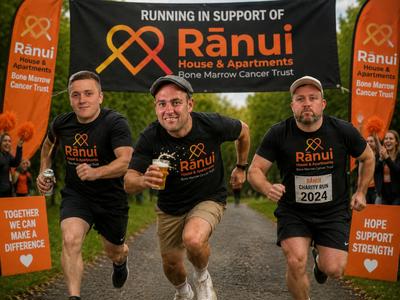 Swapping pints for the pavement and raising funds for Ranui House in Christchurch