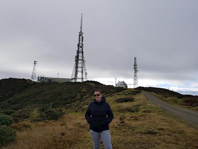 Traceys walk to Wharite peak