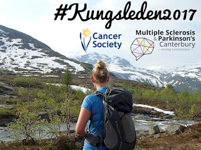 440km self-supported hike for Multiple Sclerosis and Parkinsons Canterbury