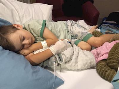 My little grandson Xander needs our love