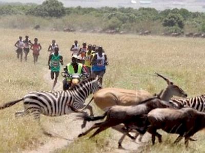 Masai Mara half marathon in aid of 'So They Can'