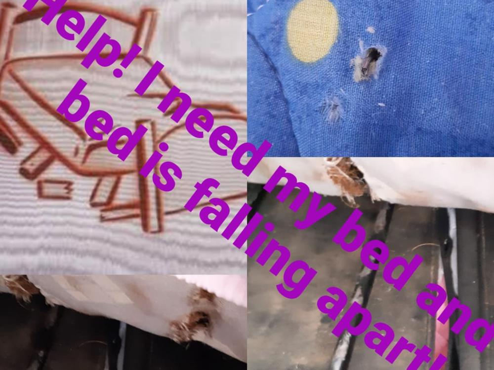My bed is falling apart Givealittle