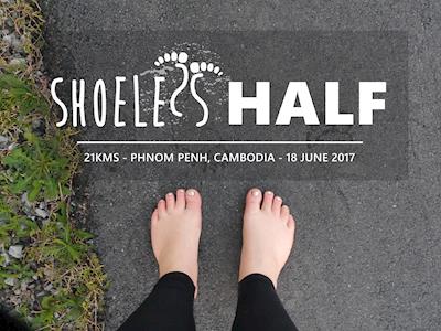 Shoeless Half - 21 barefoot kms in Cambodia