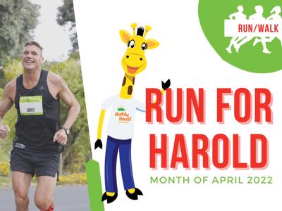Run for Harold - 300km for the Month of April!